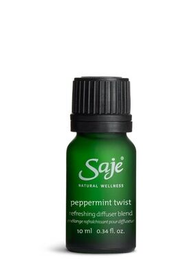 Saje Peppermint Twist Diffuser Blend Oil 10ml BRAND NEW! GWP